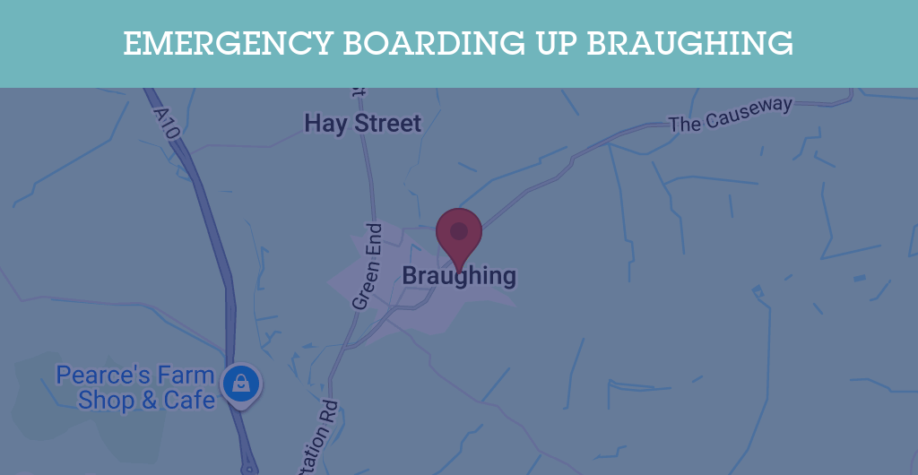 Emergency Boarding Up Services in Braughing - SG11