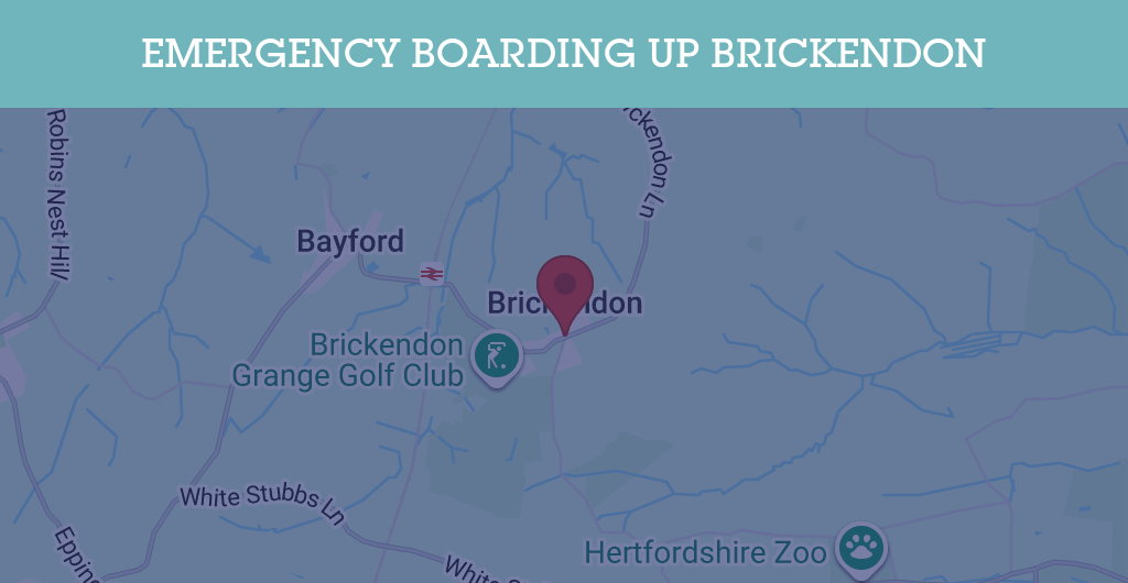 Emergency Boarding Up Services in Brickendon - SG13