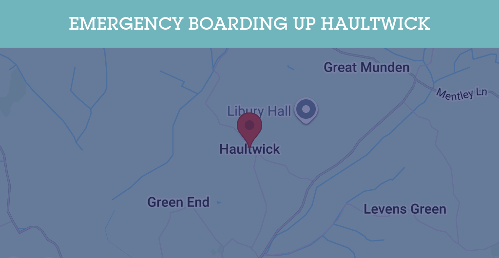Emergency Boarding Up Services in Haultwick - SG11
