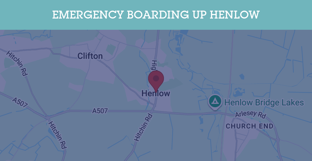 Emergency Boarding Up Services in Henlow - SG16
