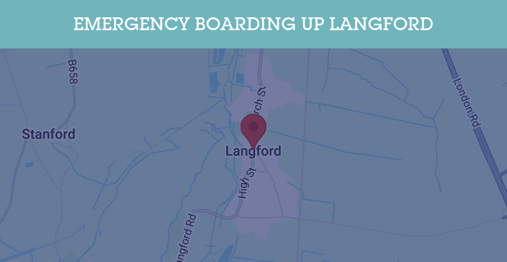 Emergency Boarding Up Services in Langford - SG18
