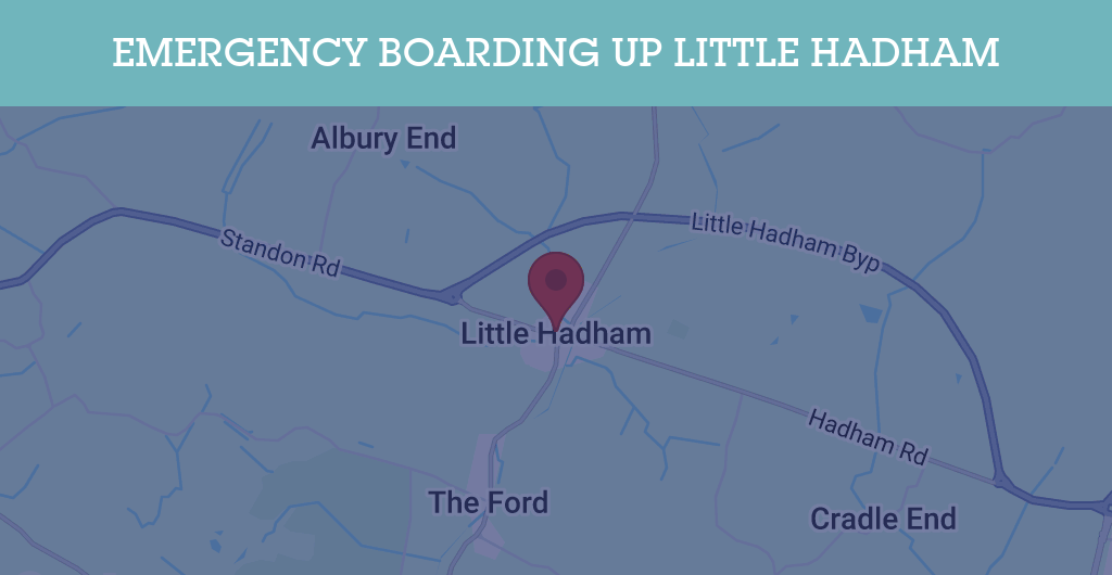 Emergency Boarding Up Services in Little Hadham - SG11