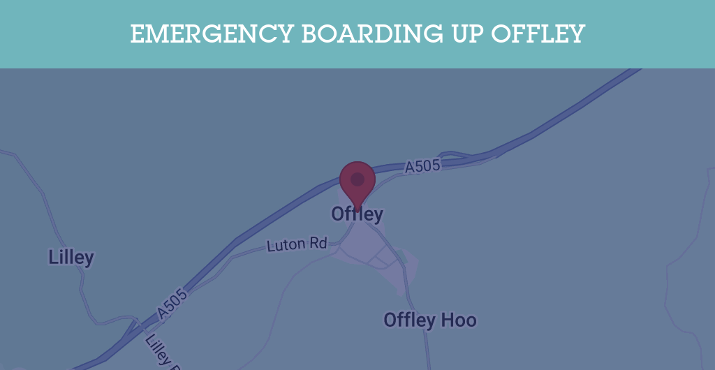Emergency Boarding Up Services in Offley - SG5