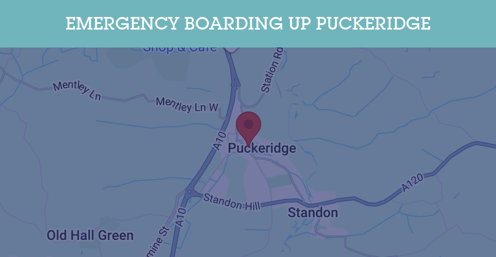Emergency Boarding Up Services in Puckeridge - SG11