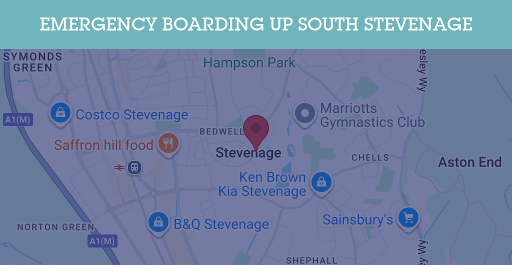 Emergency Boarding Up Services in South Stevenage - SG2
